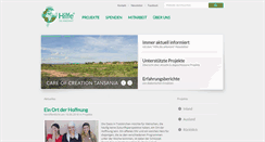 Desktop Screenshot of hilfedieankommt.at